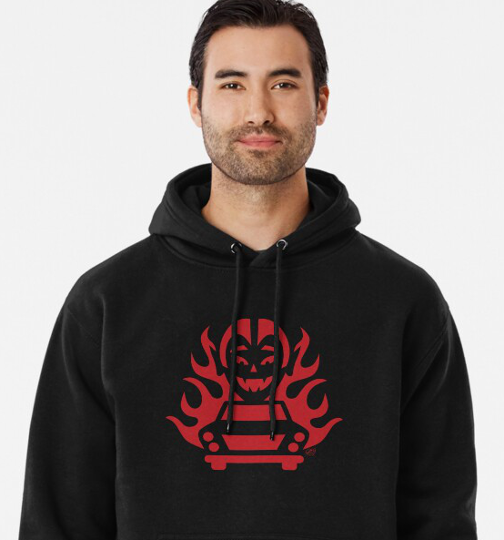 Dracula Pullover Hoodie