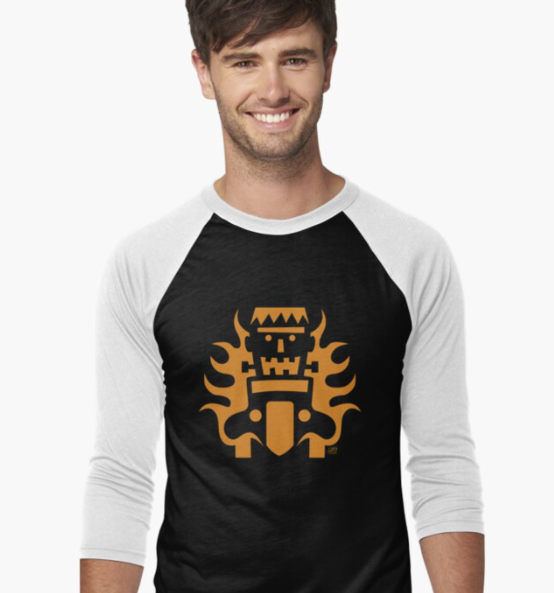 Frankenstein Baseball T-Shirt