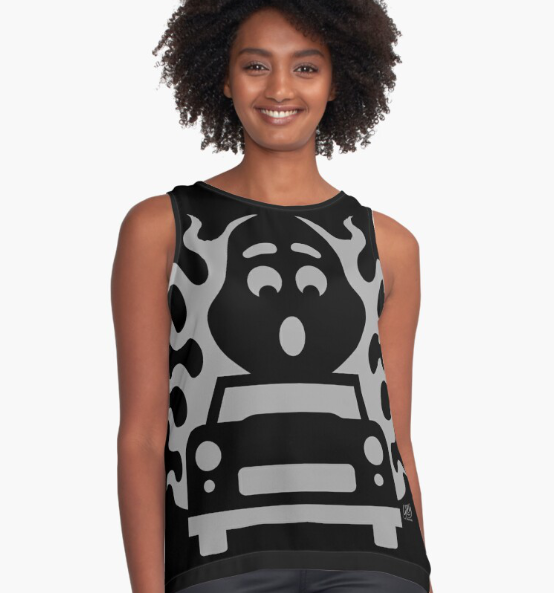 Ghost Sleeveless Top