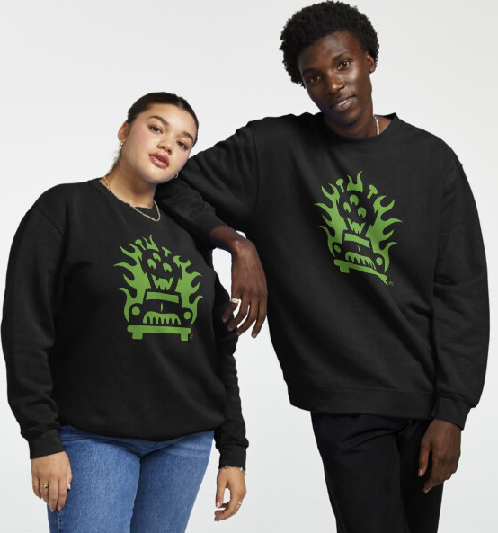 Martian Pullover Sweatshirt