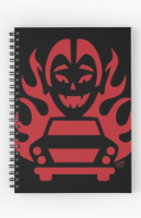 Hot Rod Halloween Dracula Journal