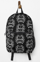 Hot Rod Halloween Ghost Backpack