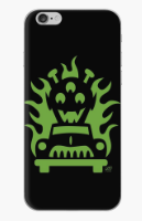 Hot Rod Halloween Martian iPhone Skin